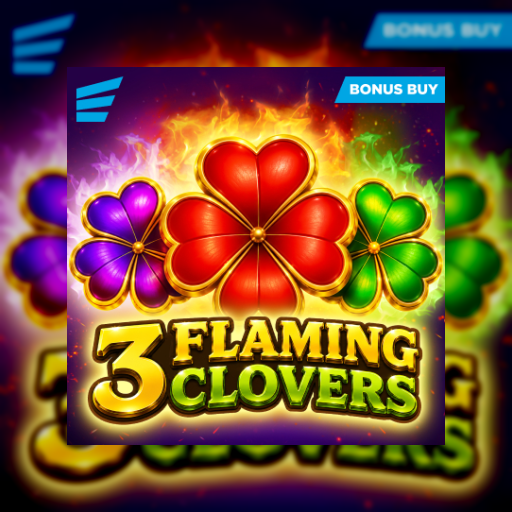 Play 3 Flaming Clovers by EVOPLAY - Online Casino Game
