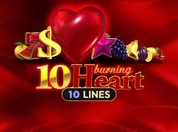 Play 10 Burning Heart by Amusnet - Online Casino Game