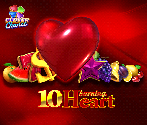 Play 10 Burning Heart by Egt - Online Casino Game