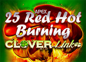 Play 25 Red Hot Burning Clover Link by Novomatic - Online Casino Game