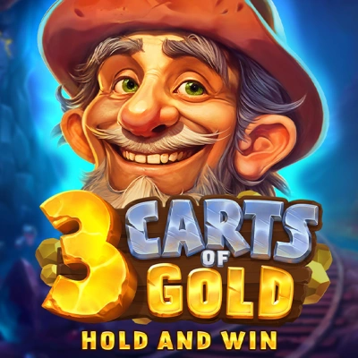 Play 3 Carts of Gold - Hold and Win by Playson - Online Casino Game